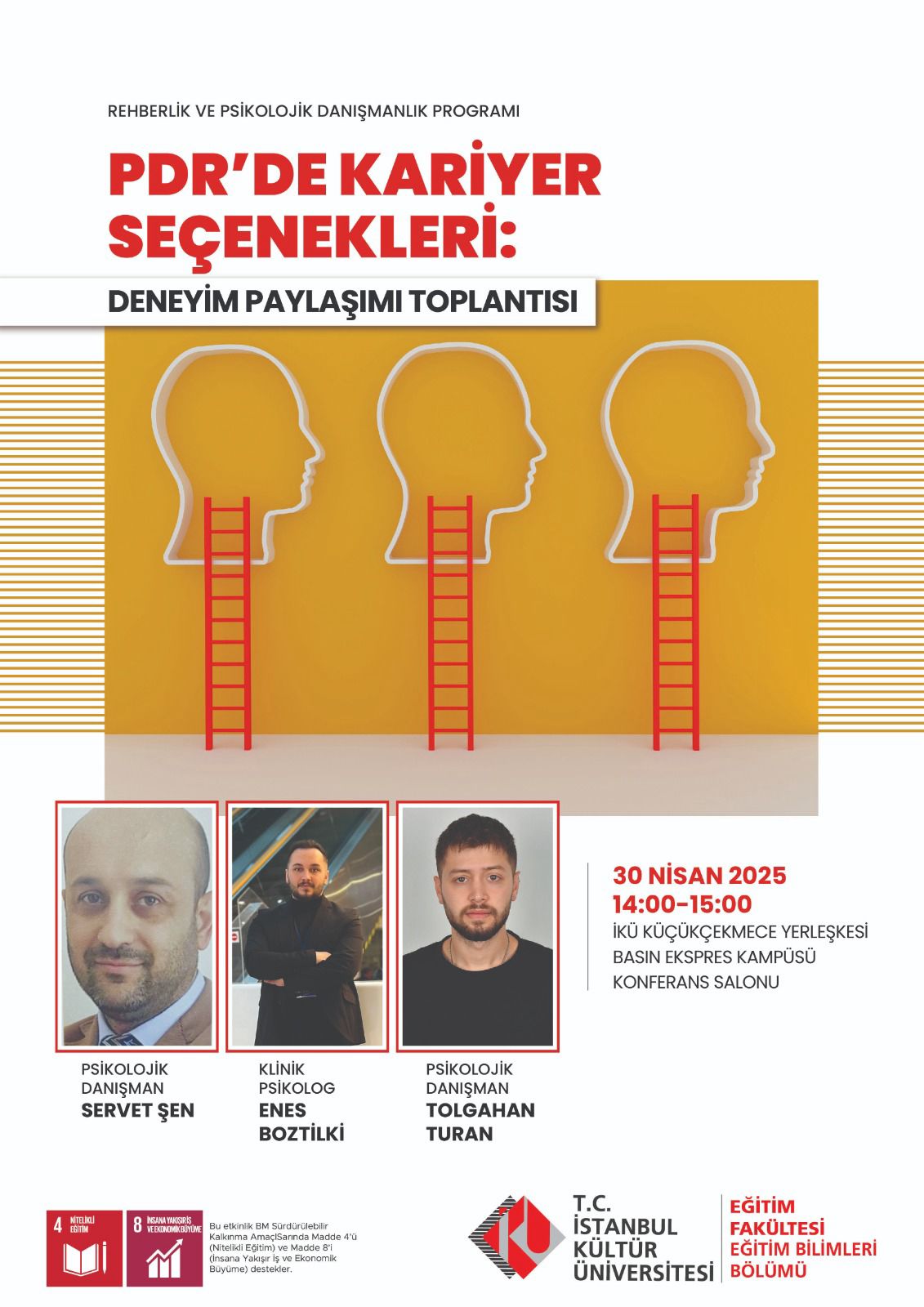 "PDR’de Kariyer Seçenekleri: Deneyim Paylaşımı Toplantısı"