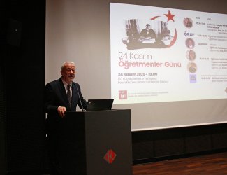 “24 Kasım Öğretmenler Günü Coşkusu: Öğretmenlerimizin İzinde, Eğitimin Geleceği” İKÜ’de Kutlandı