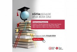 Eğitim Bilimleri Anabilim Dalı'na Bağlı Üç Yeni Yüksek Lisans Programı Açıldı